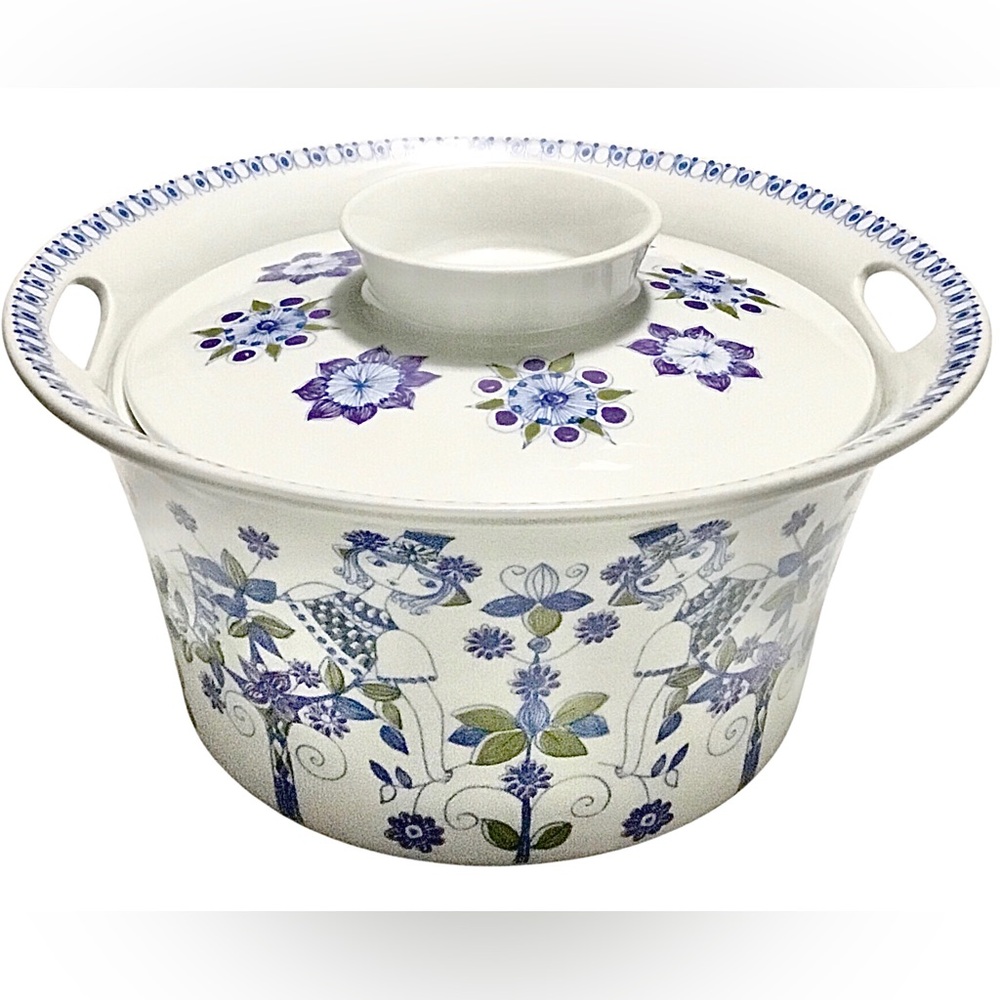Vintage Figgjo Flint Lotte Turi Design Norway 🇳🇴 Lidded Casserole